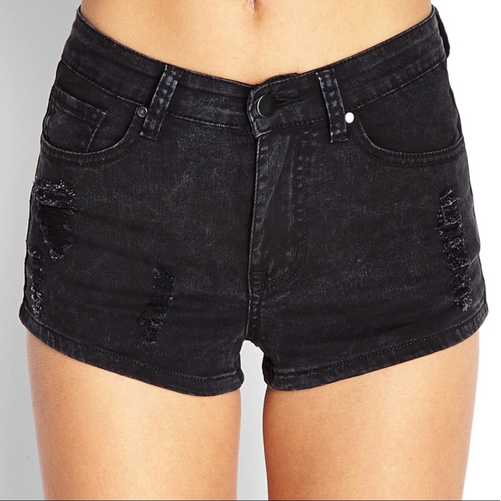 Forever 21 Distressed Shorts
